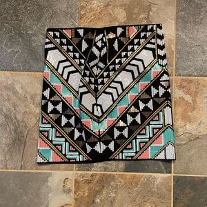 Express sequin skirt!